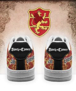 Black Clover Shoes Magic Knights Squad Crimson Lion Sneakers Anime - 3 - GearAnime