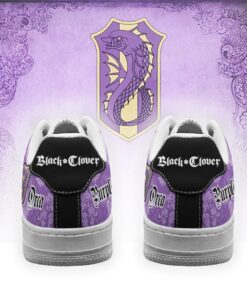 Black Clover Shoes Magic Knights Squad Purple Orca Sneakers Anime - 3 - GearAnime