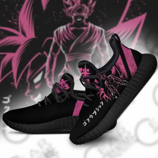 Goku Black Rose Reze Shoes Dragon Ball Super Custom Anime Sneakers TT11 - 2 - GearAnime