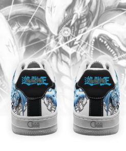 Blue Eyes White Dragon Air Sneakers Yugioh Anime Shoes - 3 - GearAnime