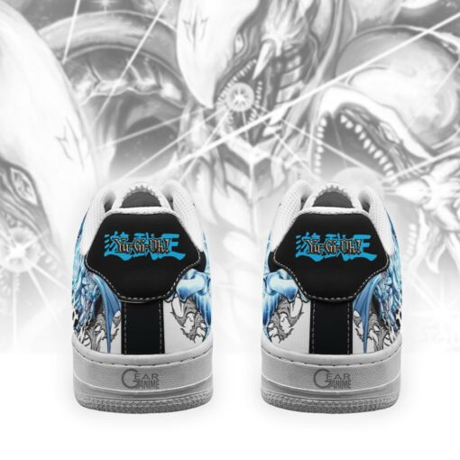 Blue Eyes White Dragon Air Sneakers Yugioh Anime Shoes - 3 - GearAnime