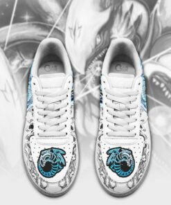 Blue Eyes White Dragon Air Sneakers Yugioh Anime Shoes - 2 - GearAnime