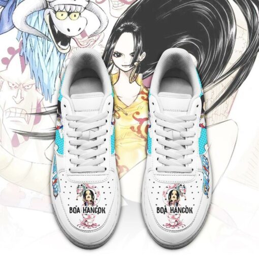 Boa Hancok Sneakers Custom One Piece Anime Shoes Fan PT04 - 2 - GearAnime