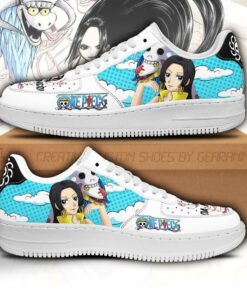 Boa Hancok Sneakers Custom One Piece Anime Shoes Fan PT04 - 1 - GearAnime