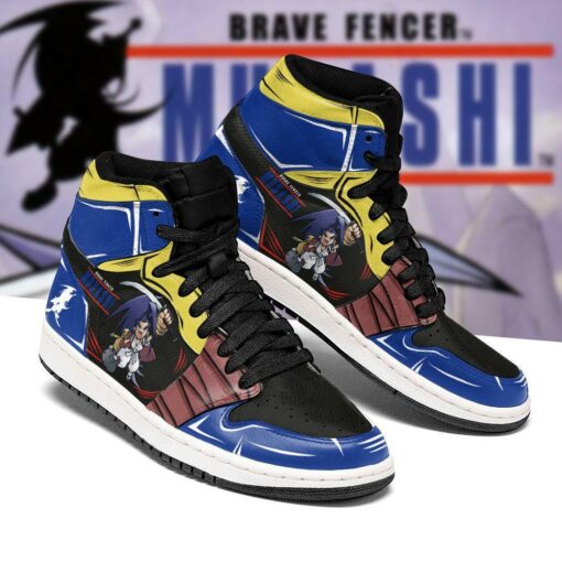 Brave Fencer Musashi Sneakers Black Costume Gamer Sneakers - 2 - GearAnime