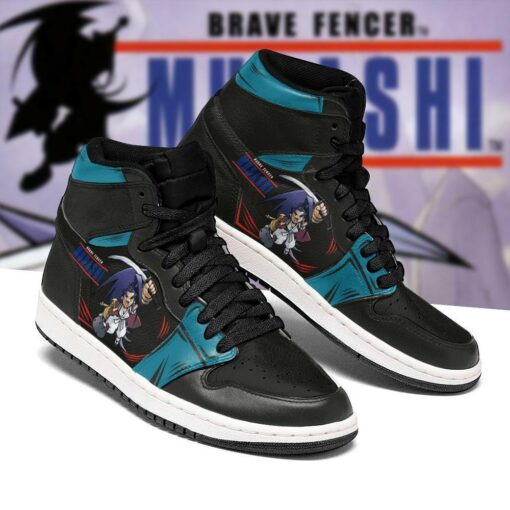 Brave Fencer Musashi Sneakers Black Theme Gamer Sneakers - 2 - GearAnime