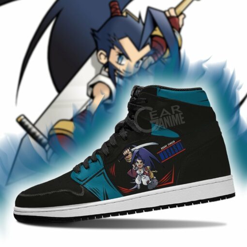 Brave Fencer Musashi Sneakers Black Theme Gamer Sneakers - 3 - GearAnime