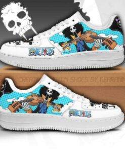 Brook One Piece Sneakers Custom Shoes PT04 - 1 - GearAnime