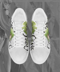 Code Geass C.C. Skate Shoes Custom Anime Shoes - 4 - GearAnime