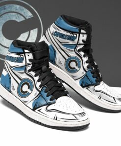Capsule Corp Shoes Boots Dragon Ball Z Anime Sneakers Custom MN04 - 2 - GearAnime