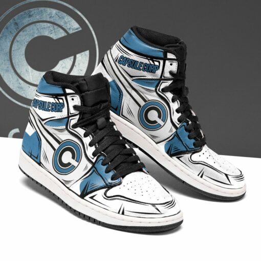 Capsule Corp Shoes Boots Dragon Ball Z Anime Sneakers Custom MN04 - 2 - GearAnime