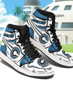 Capsule Corp Shoes Boots Dragon Ball Z Anime Sneakers Fan Gift MN04 - 2 - GearAnime