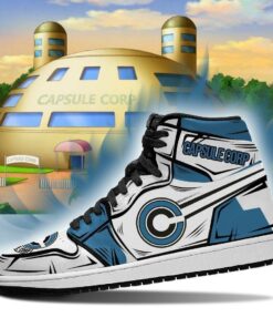 Capsule Corp Shoes Boots Dragon Ball Z Anime Sneakers Fan Gift MN04 - 3 - GearAnime