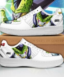 Cell Sneakers Custom Dragon Ball Z Anime Shoes PT04 - 1 - GearAnime
