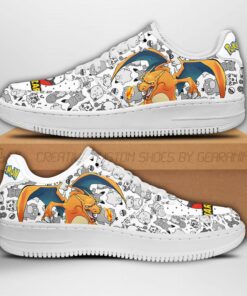 Charizard Sneakers Pokemon Shoes Fan Gift Idea PT04 - 1 - GearAnime