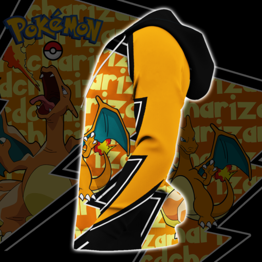 Charizard Zip Hoodie Costume Pokemon Shirt Fan Gift Idea VA06 - 4 - GearAnime