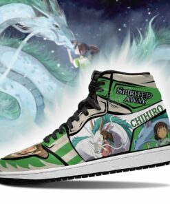 Chihiro And Haku Sneakers Spirited Away Sneakers Fan Gift Idea MN05 - 3 - GearAnime