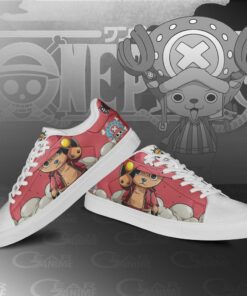 Tony Tony Chopper Skate Shoes One Piece Custom Anime Shoes - 3 - GearAnime