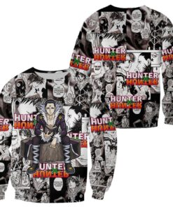Chrollo Lucilfer Hunter X Hunter Shirt Sweater HxH Anime Hoodie Jacket - 2 - GearAnime
