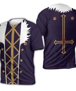 Chrollo Lucilfer Hunter X Hunter Uniform Shirt HxH Anime Hoodie Jacket - 3 - GearAnime