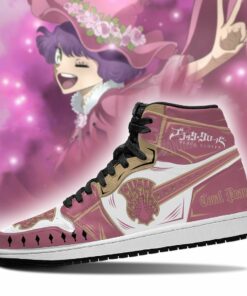 Coral Peacock Magic Knight Sneakers Black Clover Sneakers Anime - 3 - GearAnime