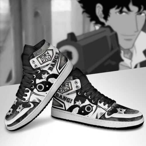 Cowboy Bebop Sneakers Spike Spiegel Anime Custom Shoes - 3 - GearAnime