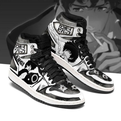 Cowboy Bebop Sneakers Spike Spiegel Anime Custom Shoes - 5 - GearAnime