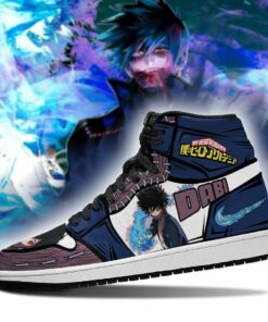 Dabi Sneakers Custom My Hero Academia Anime Shoes MN05 - 3 - GearAnime