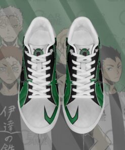 Date Tech High Skate Shoes Haikyuu Anime Custom Shoes PN10 - 3 - GearAnime