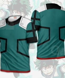 Deku Izuku Midoriya Shirt Costume My Hero Academia Anime Hoodie Sweater - 3 - GearAnime