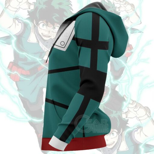 Deku Izuku Midoriya Shirt Costume My Hero Academia Anime Hoodie Sweater - 6 - GearAnime