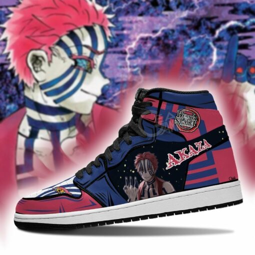 Demon Akaza Shoes Boots Demon Slayer Anime Sneakers Fan Gift Idea - 3 - GearAnime
