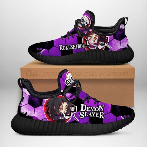 Demon Kokushibou Reze Shoes Demon Slayer Anime Sneakers Fan Gift Idea - 1 - GearAnime