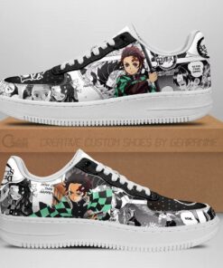 Demon Slayer Sneakers Manga Anime Shoes Fan Gift Idea TT04 - 1 - GearAnime