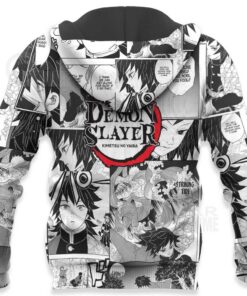 Demon Slayer Giyu Tomioka Hoodie Anime Mix Manga KNY Shirt - 7 - GearAnime