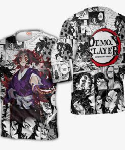 Demon Slayer Kokushibo Hoodie Anime Mix Manga KNY Shirt - 3 - GearAnime