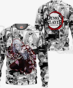 Demon Slayer Muzan Kibutsuji Hoodie Anime Mix Manga KNY Shirt - 2 - GearAnime