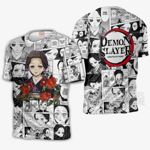 Demon Slayer Lady Tamayo Hoodie Anime Mix Manga KNY Shirt - 3 - GearAnime