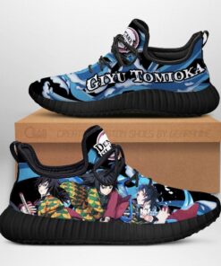 Demon Slayer Giyu Tomioka Reze Shoes Custom Anime Sneakers - 1 - GearAnime