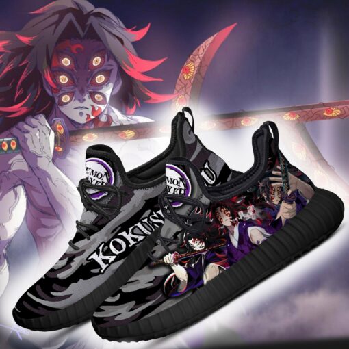 Demon Slayer Kokushibou Reze Shoes Custom Anime Sneakers - 3 - GearAnime