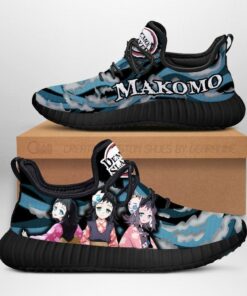 Demon Slayer Makomo Reze Shoes Custom Anime Sneakers Costume - 1 - GearAnime