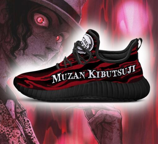 Demon Slayer Muzan Kibutsuji Reze Shoes Custom Anime Sneakers - 3 - GearAnime