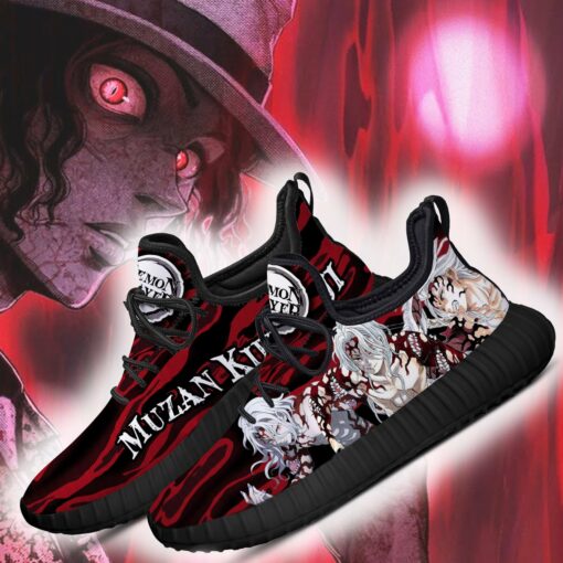 Demon Slayer Muzan Kibutsuji Reze Shoes Custom Anime Sneakers - 4 - GearAnime