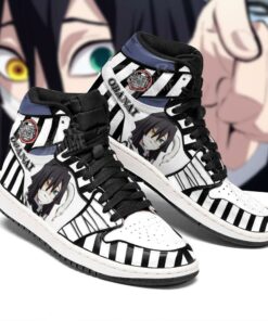 Demon Slayer Obanai Iguro Sneakers Snake Hashira Anime Sneakers - 3 - GearAnime