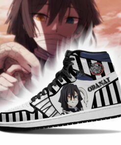 Demon Slayer Obanai Iguro Sneakers Snake Hashira Anime Sneakers - 1 - GearAnime