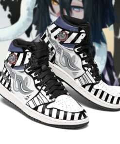 Demon Slayer Obanai Iguro Sneakers Sword Snake Anime Sneakers - 3 - GearAnime