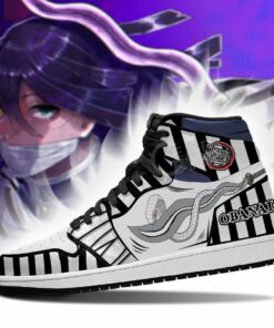 Demon Slayer Obanai Iguro Sneakers Sword Snake Anime Sneakers - 4 - GearAnime