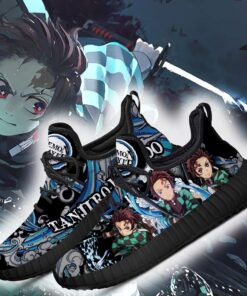 Demon Slayer Tanjiro Kamado Reze Shoes Custom Anime Sneakers - 2 - GearAnime