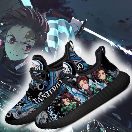Demon Slayer Tanjiro Kamado Reze Shoes Custom Anime Sneakers - 2 - GearAnime