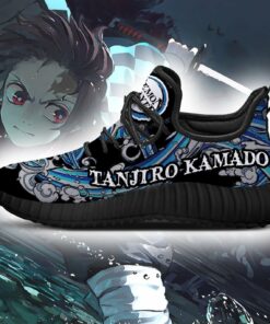 Demon Slayer Tanjiro Kamado Reze Shoes Custom Anime Sneakers - 4 - GearAnime